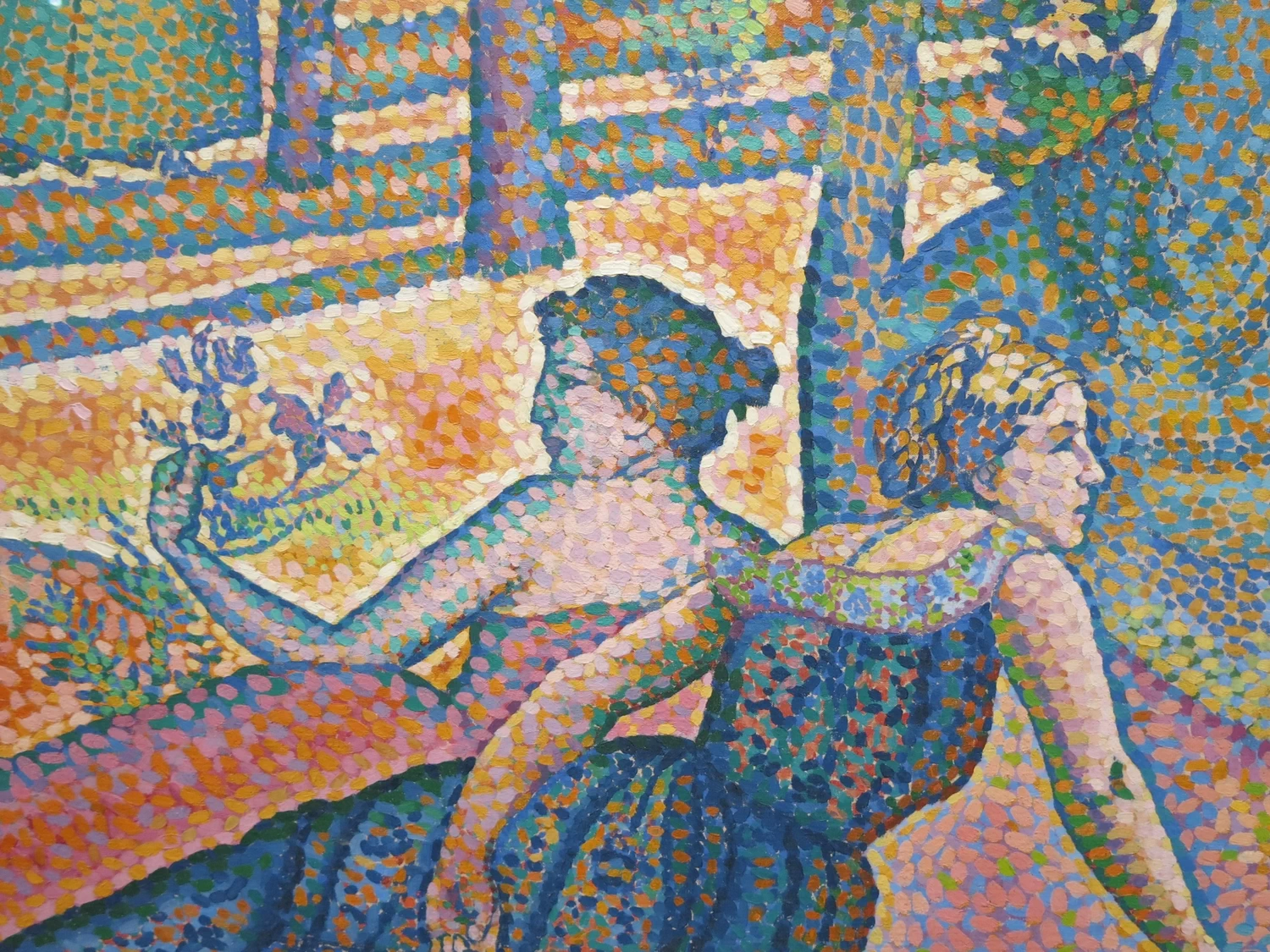 L'aria della sera - Musée d'Orsay, Parigi, dettaglio